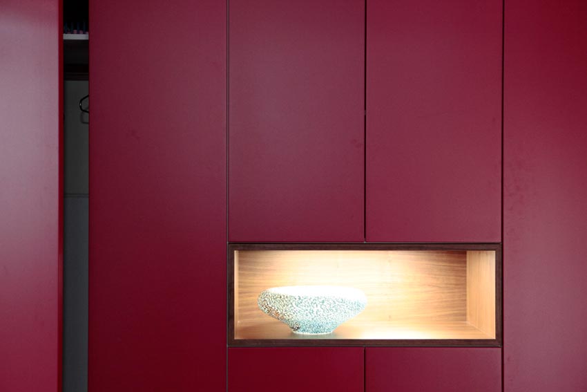 Garderobe rot